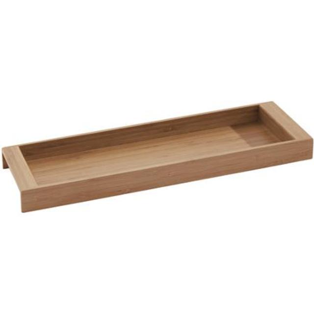 InterDesign Formbu Vanity Tray, Bamboo