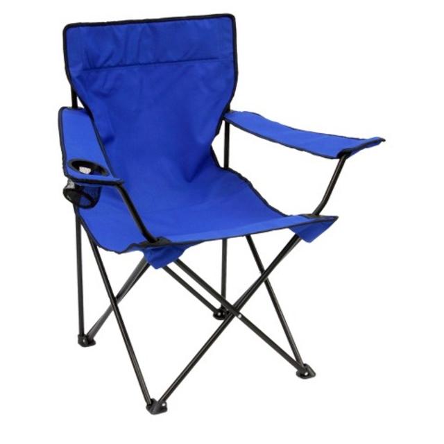 Mac Sports Bazaar Folding Arm Chair - Blue product details page