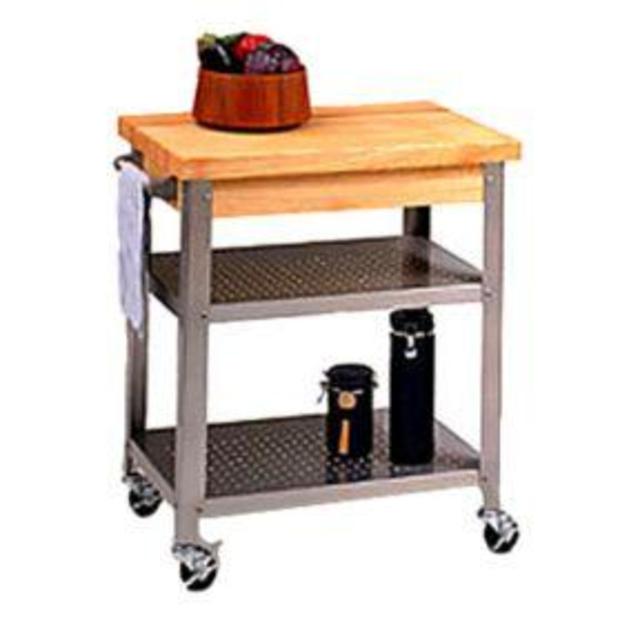 Butcher Block Cart