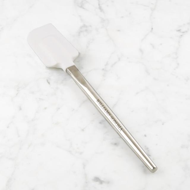 Williams-Sonoma Silicone Spatula with Stainless-Steel Handle