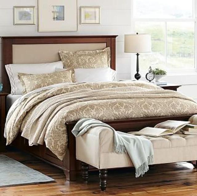 Cynthia Upholstered Storage Bed & Extra Wide Dresser
