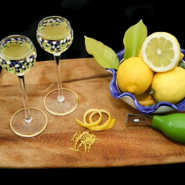 Limoncello on the Amalfi Coast