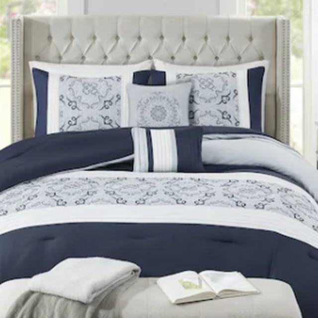 Madison Park Nikola 6-Piece Comforter Set with Shams