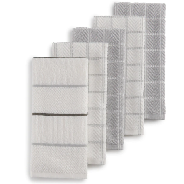 The Big One® Yarn-Dyed Kitchen Towel 5-pk.