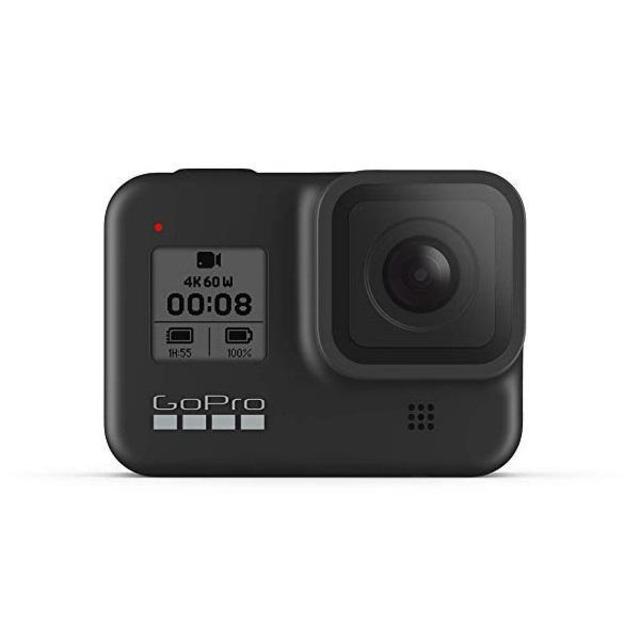 GoPro Hero8 Black - Waterproof Action Camera with Touch Screen 4K Ultra HD Video 12MP Photos 1080p Live Streaming Stabilization