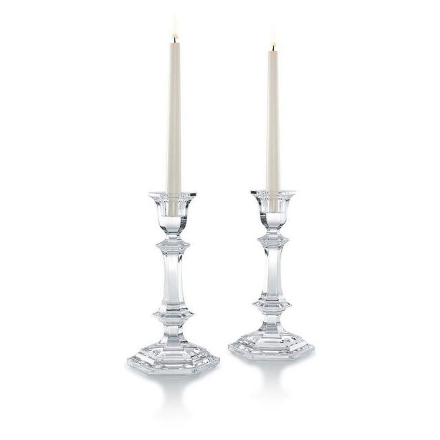 Baccarat Candlesticks, Set of 2