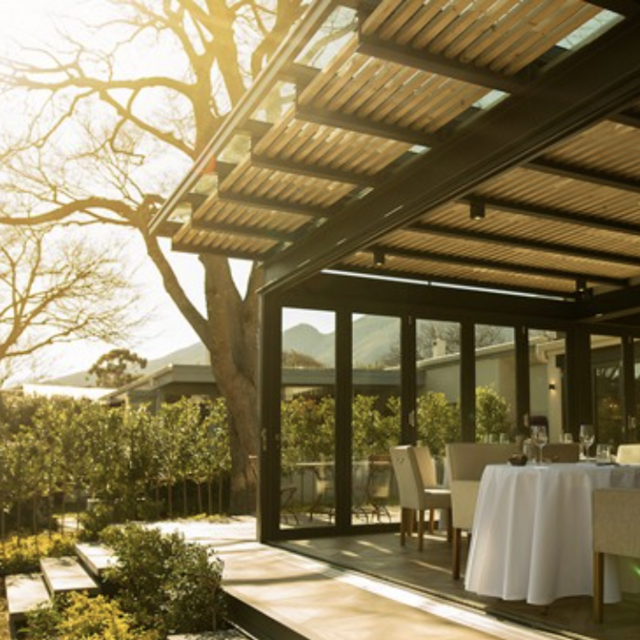 Dinner in Franschhoek