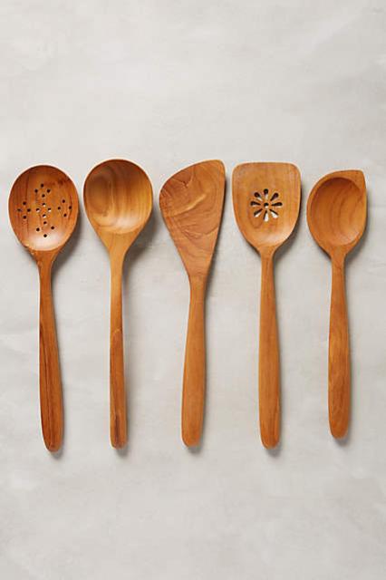 Teakwood Utensil Set