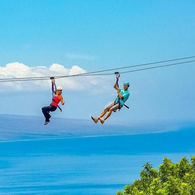 Ziplining