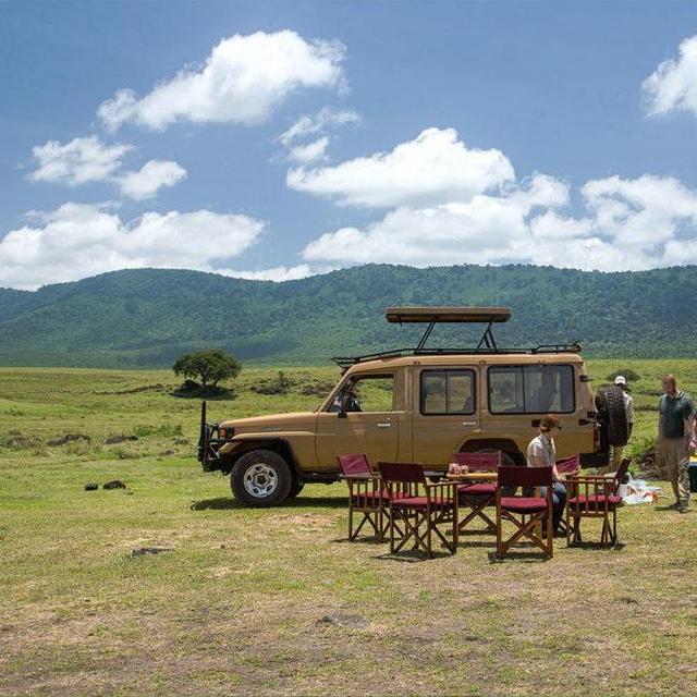 Picnic at Ngorongoro Crater