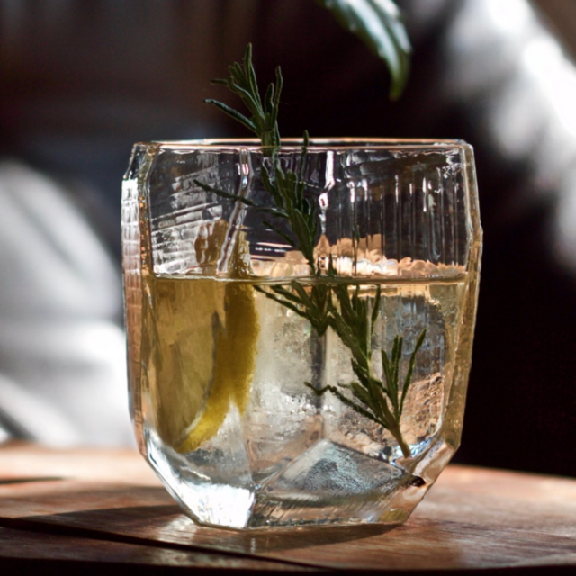Clear colored Crystal Cup — Vitreluxe