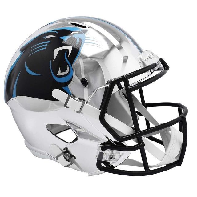 Fanatics Authentic Riddell Carolina Panthers Chrome Alternate Speed Full-Size Replica Football Helmet