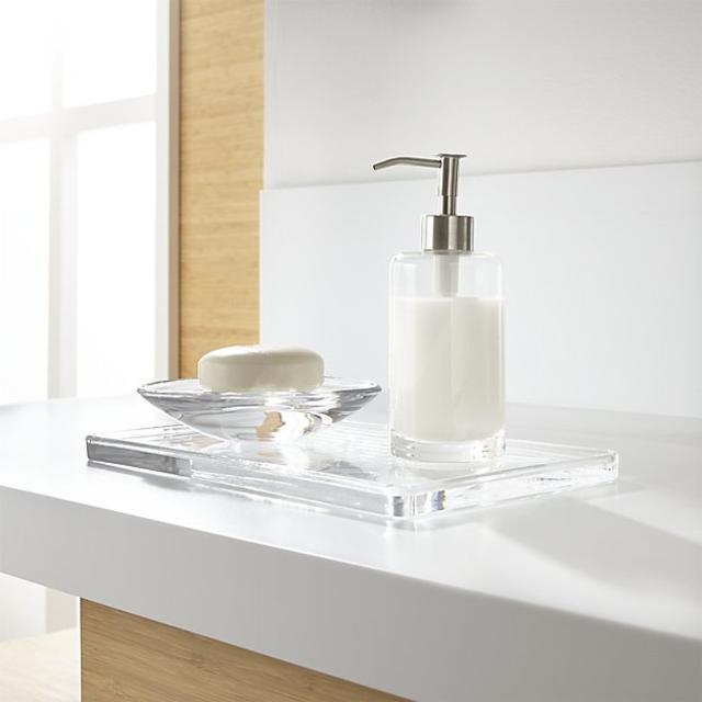 Glass Bath Accessories