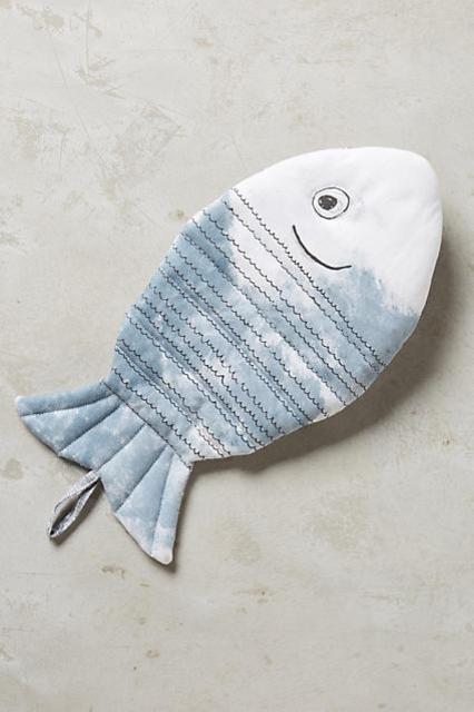 Fisherman's Feast Oven Mitt