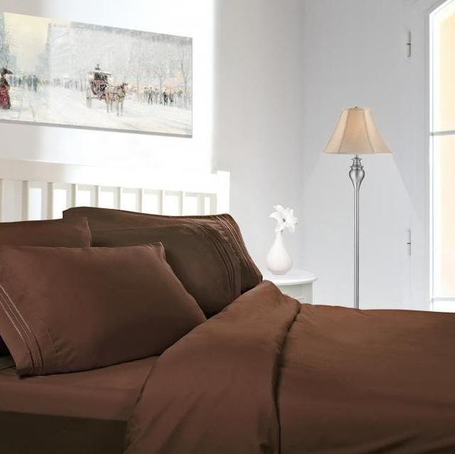 (honey moon) Queen 1800 Thread Count Egyptian Sheets