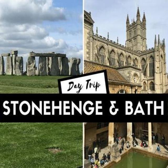 Day Trip for 2 to Stonehenge & Bath