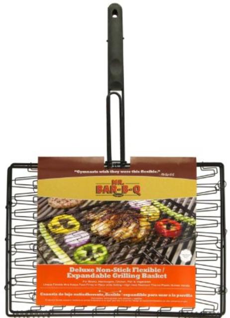 Mr Bar B Q 06601X Deluxe Non-Stick Flexible Grilling Basket