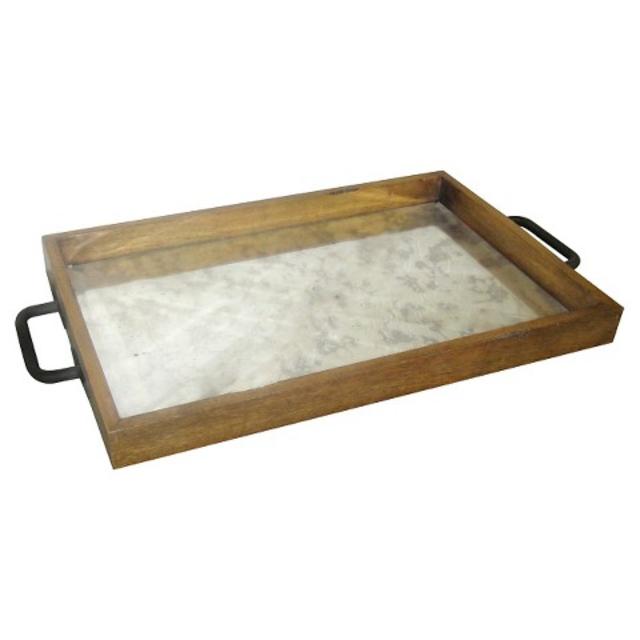 Mercury Glass Tray product details page