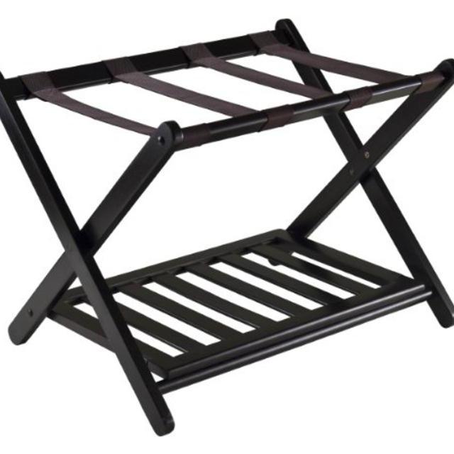 Winsome Reese Luggage Rack with Shelf