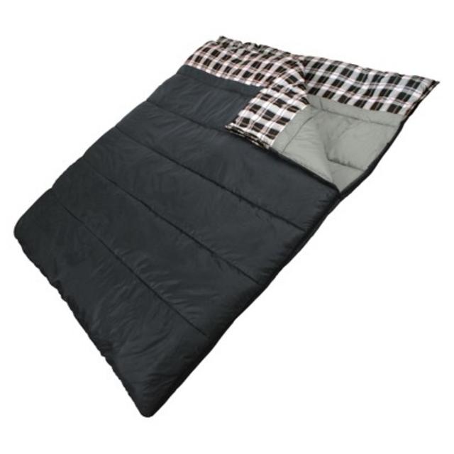 American Trails Double Sleeping Bag - Blue (80" x 66")