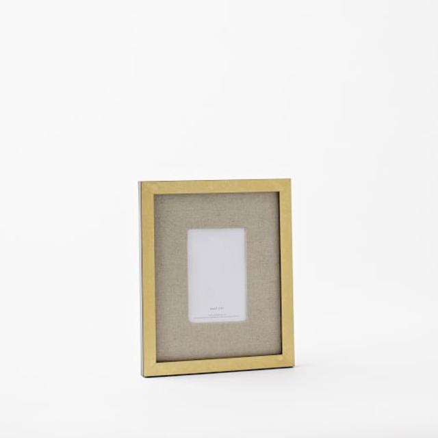 Gallery Frames, Gold Leaf, 9" x 11" (4"x 6" Opening)