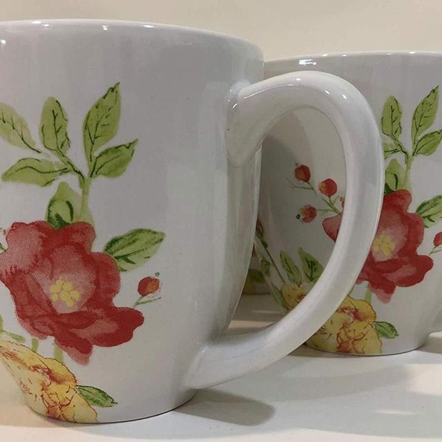 Corelle Boutique Emma Jane 13-Oz Stoneware Mugs