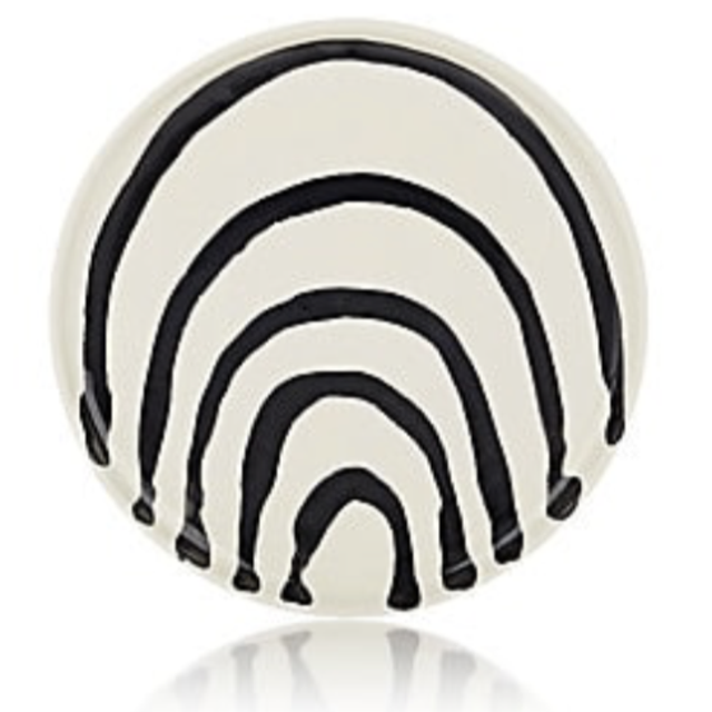 Nicholas Newcomb Hudson Valley Arcade Coup Dessert Plate