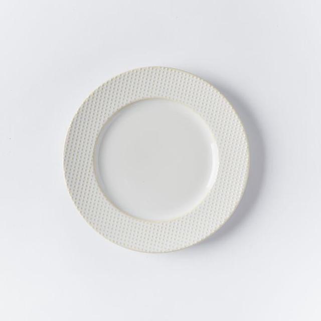 Salad Plate, Set of 4 - Dots