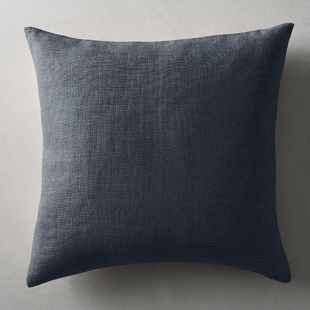 Belgian Linen Cross Weave Knife Edge Pillow Cover