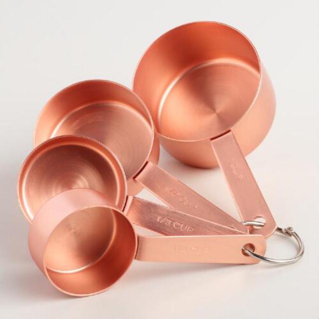 Copper Measuring Cups