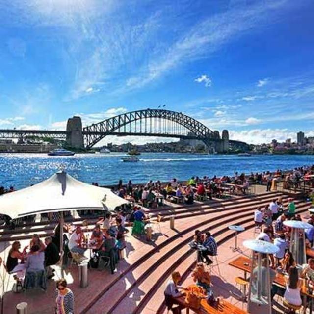 Dinner on the Sydney Waterfront
