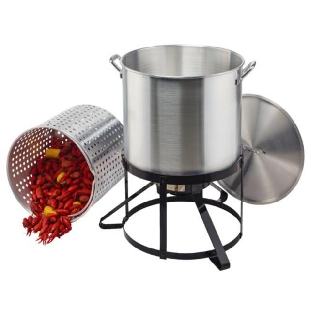 Outdoor Gourmet Pro™ 100 qt. Crawfish Kit with Strainer