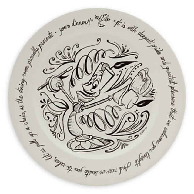 Lumiere Be Our Guest Dinner Plate