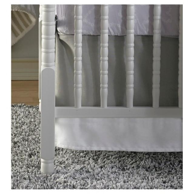 CoCaLo Dust Ruffle - Gray Linen