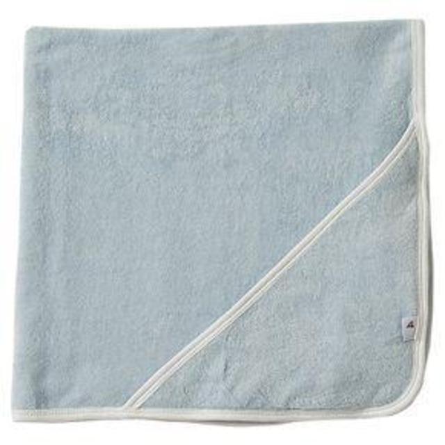Burt's Bees Baby™ Newborn Hooded Bath Towl - Blue Sky : Target