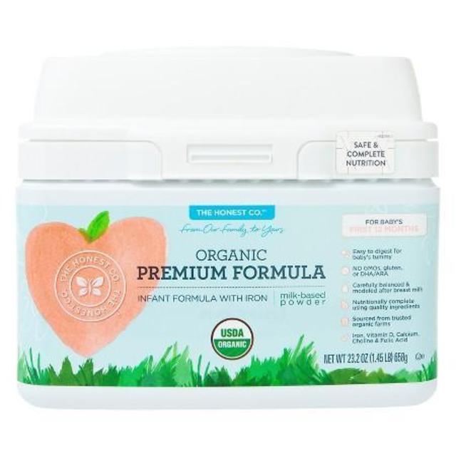 Honest Company Organic Premium Baby Formula