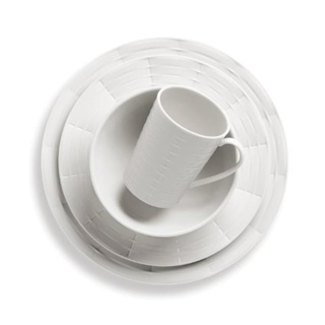 Lenox 4-Piece Entertain 365 Sculpture Place Setting, White