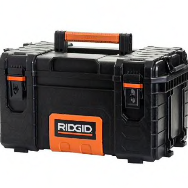 22 in. Pro Tool Box, Black