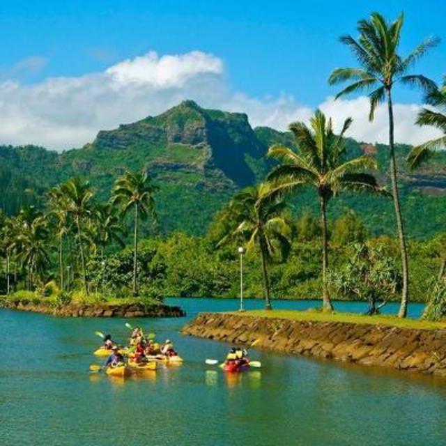 Wailua river kayak
