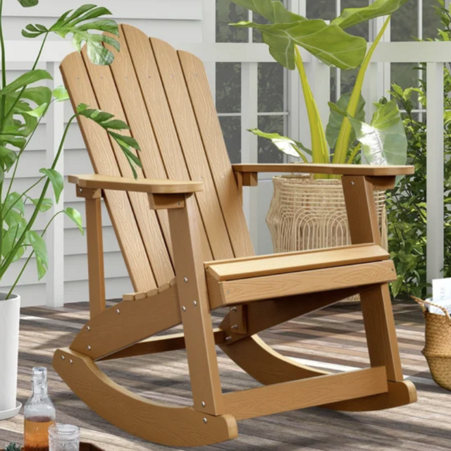 Outdoor Richbell Rocking Plastic Chair