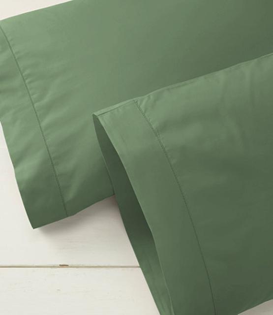 280-Thread-Count Pima Cotton Percale Pillowcases, Set of Two