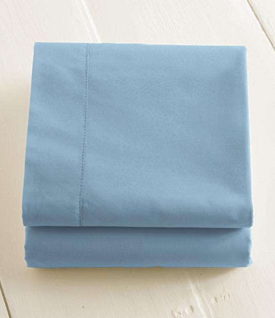 280-Thread-Count Pima Cotton Percale Sheet, Flat, White