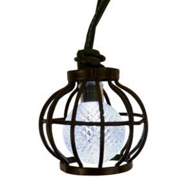 Solar Metal Globe String Lights (20ct) - Threshold™