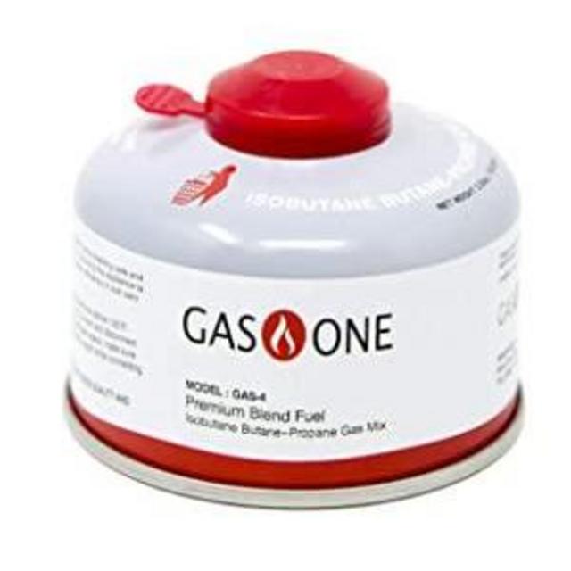 GasOne Camping Fuel Blend Isobutane Fuel Canister 100gram (6 Pack)