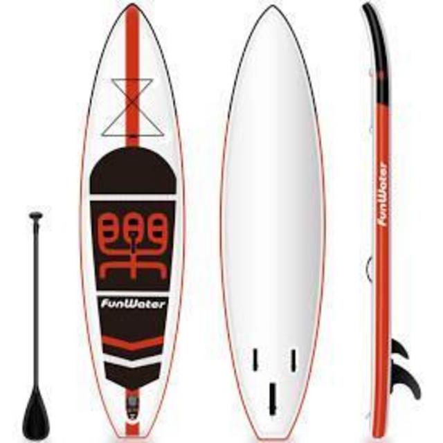 Two Funwater 11 Inflatable Paddle Boards