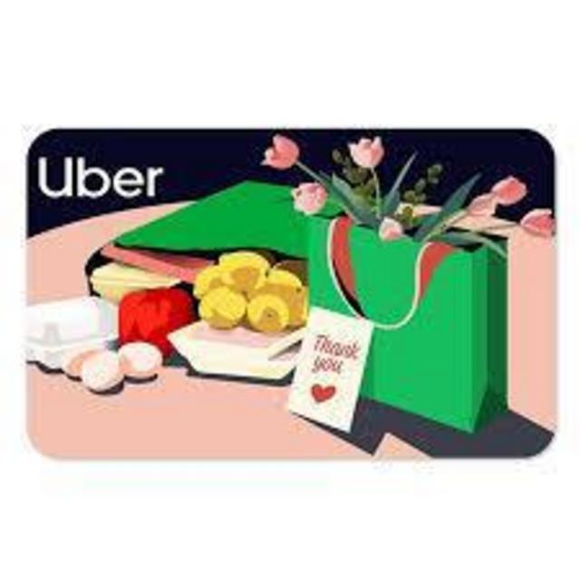 Uber Eats Gift Card
