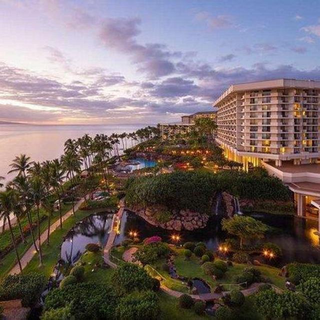 Night at the Hyatt Regency Maui