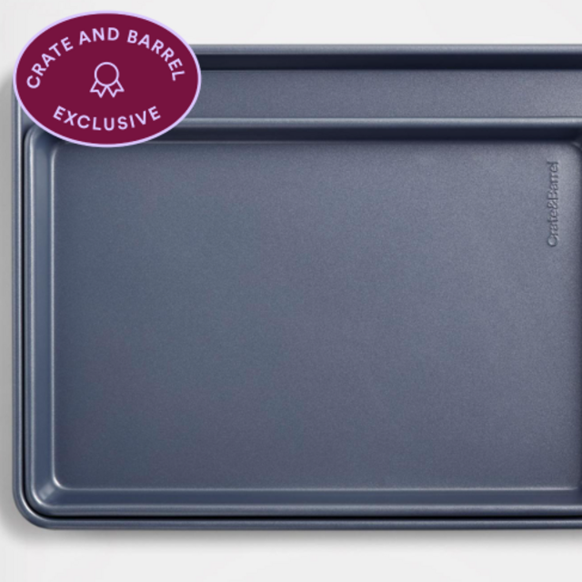 Crate and Barrel, Non-Stick 2-Piece Baking Sheet Set