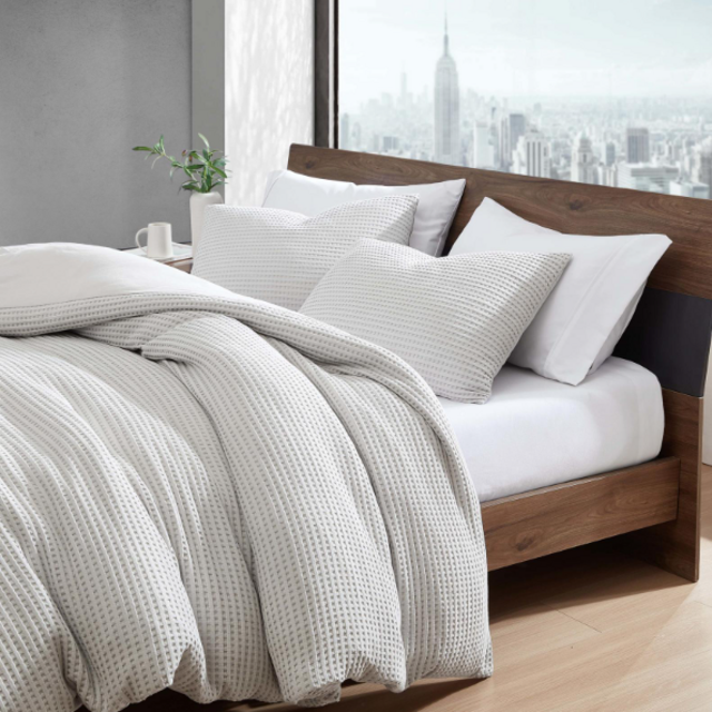 Waffle 3-Piece Duvet Set