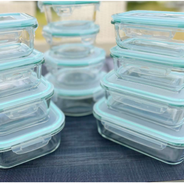 Glass Leftover Containers